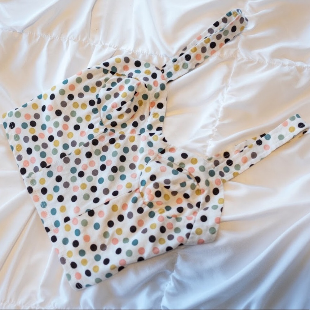 Urban Outfitters Polkadot Crop Top